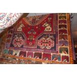 A fine South West Persian Qashgai rug,