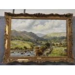 William Henry Mander (1880-1922) 'Vale of Festiniog' oil on canvas
71cm x 50cm signed verso