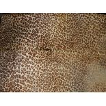 A faux jaguar pelt 165cm x 120cm