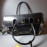 A ladies Mulberry leather designer handbag