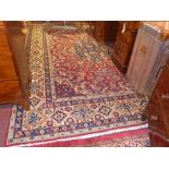 A fine central Persian Isfahan carpet,