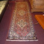 A fine North West Persian Malayer runner,