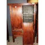A 19th Century Elm Chinese twin cupboard