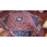 A fine South West Persian Qashgai carpet,