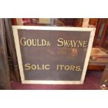 A Gould & Swayne Solicitors vintage mesh