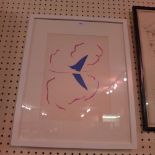 A framed and glazed Henri Matisse lithog