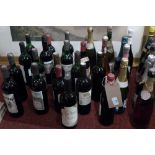 A collection of various red wines including some vintage bottles (18 bottles) (A/F)