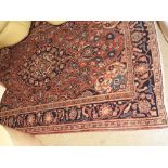 A fine central Persian Kashan rug, 196cm x 126cm,