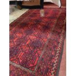 A fine North East Persian Meshad Belouch rug, 230cm x 132cm,