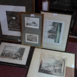 A collection of various glazed and frame