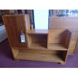 A retro oak side cabinet fitted single p