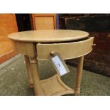 A Contemporary painted occasional table,