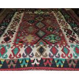 A Kazak Kilim rug,