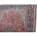 A large Persian Isfahan carpet,