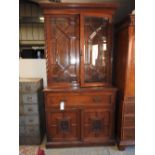 A 19th century mahogany Secretaire bookc