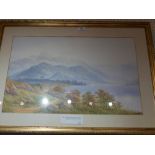 An early 20th century watercolour signed