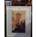 A framed art print 'Berlin 1936 Olympics