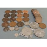 A large quantity of coins from George II