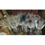 A set of six Victorian wine goblets and