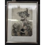 A signed lithograph entitled 'Iberommus Bolch',