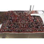 A fine Persian Kashan design rug,
