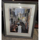 A pair of limited edition print of Venice