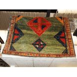 A large Gabbeh carpet,
