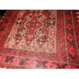 A fine North East Persian Meshad Belouch rug 220cm x 100cm ,