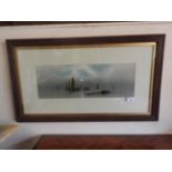 Garmin Morris, early 20th Century school, a pair of watercolours of ships, signed lower right,