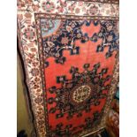 A fine North West Persian Tafresh rug,