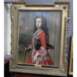 Morris Keevil, oil on canvas depicting the daughter of Sheffield, after Sir Godfrey Kneller,