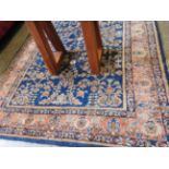 An antique Ziegler Mahal rug,