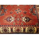 A Persian Turkoman rug,