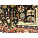 A fine North West Persian Nahawand rug 208cm x 140cm,