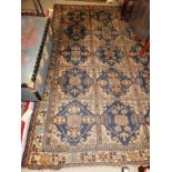 A handmade Anatolian carpet,