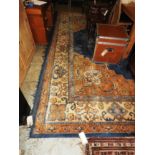 A large Turkish carpet,