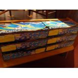 Six boxed Flyman 236 remote control planes.