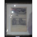 Henri le Sidaner, original lithograph.