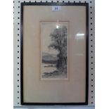 John Fullwood (1854-1931) a fine etching of a Loch Awe scene signed by the artist and one other