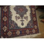 A Persian Tabriz rug, the central foliat