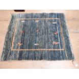 A fine Persian Hamadan rug, the pole med