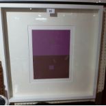 Joseph Albers, a silkscreen in colours f