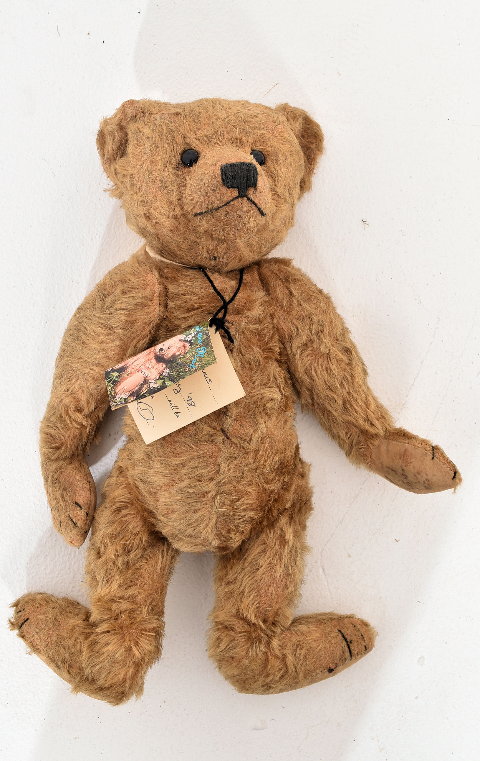 A Set Of 3 Vintage Mohair Teddy Bears Including A - Image 8 of 10