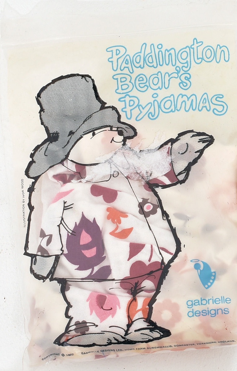 Gabrielle Designs 1977 Paddington Bear Pyjamas In