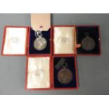 Three cased John Pinches Royal Academy o