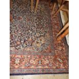 A Qum style rug,