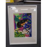 Henri Matisse lithograph after Matisse's cut-outs,