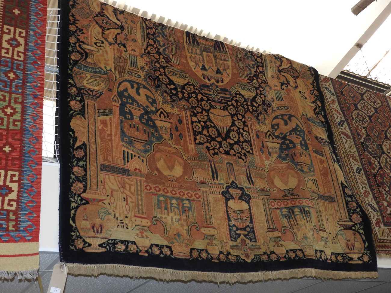 An extremely fine Persian meshad rug,