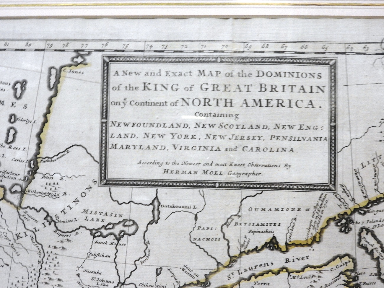 A large map of North America, - Image 3 of 4