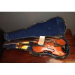 An early 20th Century violin, probably German,